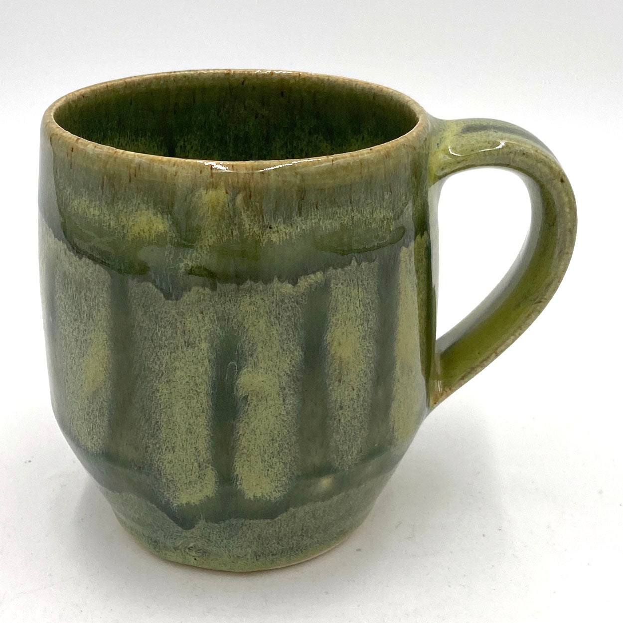 Green Striped Mug