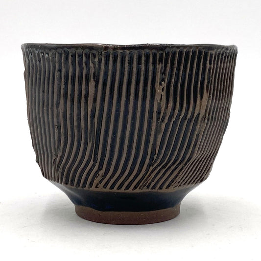 Black Textured Cup