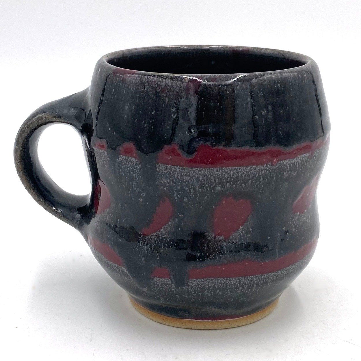Curvaceous Red & Black Mug
