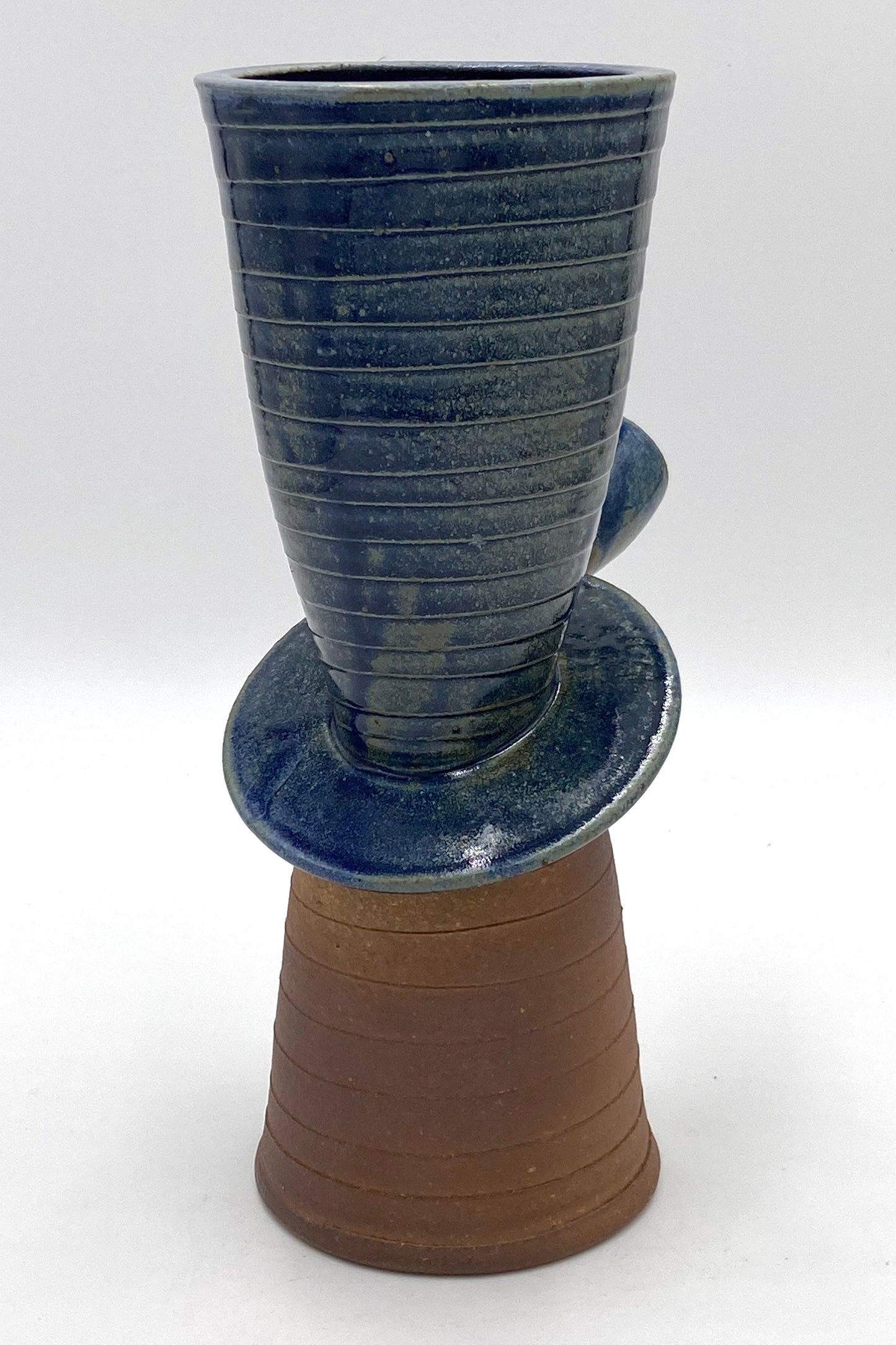 Blue Angle Vase