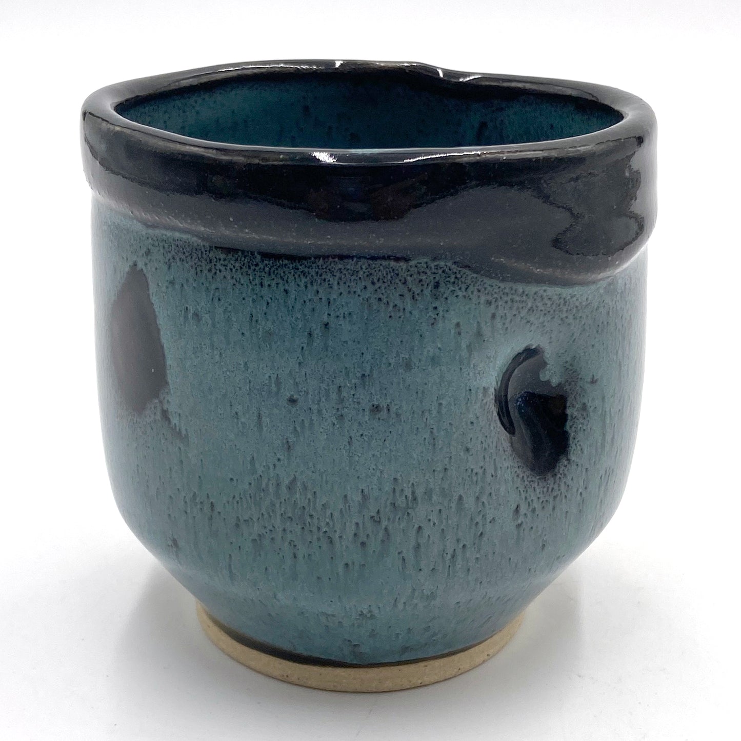 Turquoise and Black Cup #2