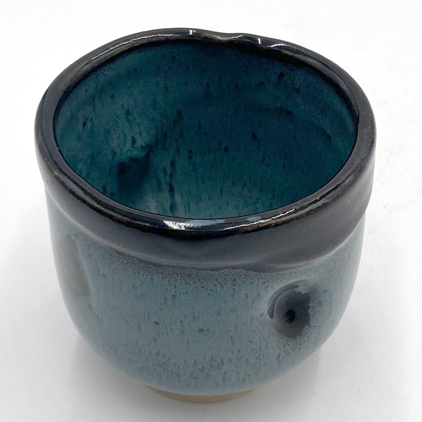 Turquoise and Black Cup #2