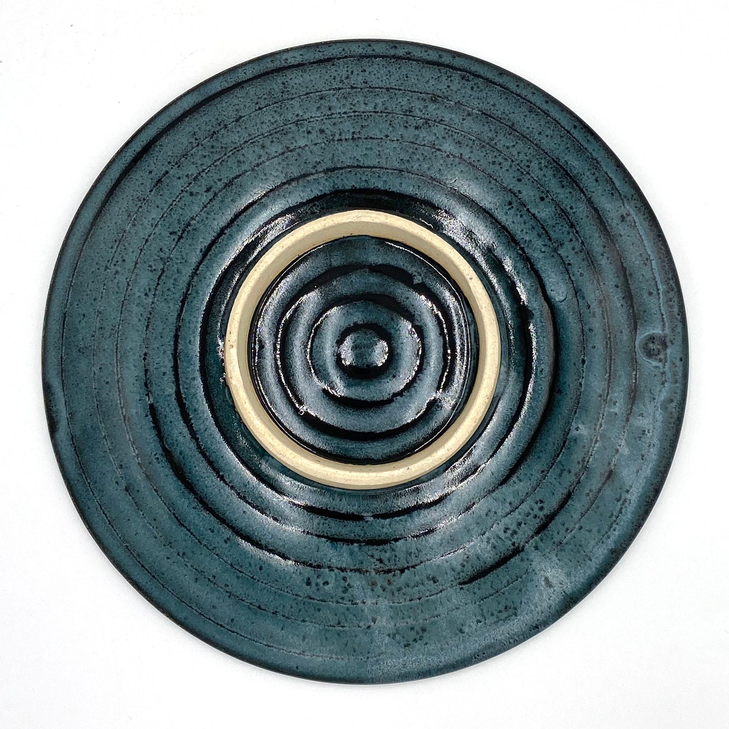 Turq Spiral Plate