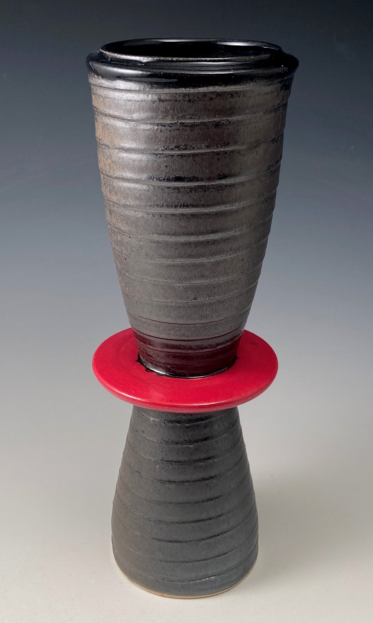 Vase with Red Disk
